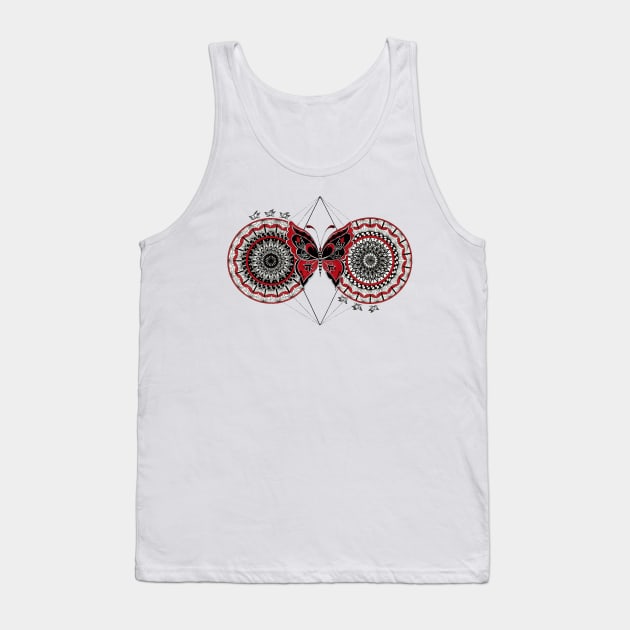 Butterfly: A flap of wings- Sunweaver Tank Top by Sunweaver